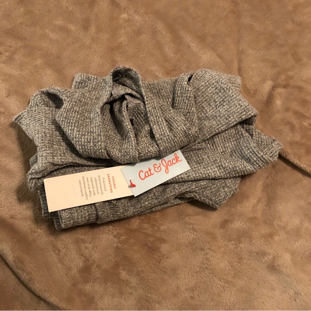 NWT Cat&Jack Matching Set Hoodie and Pants Girls Size 2T Functional Drawstring - Picture 6 of 8